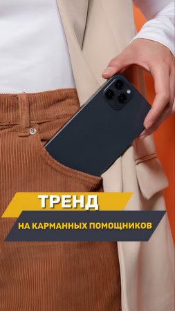 Тренд на «Карманных помощников»📱