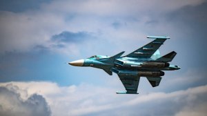 Су-34 уничтожил пункт управления беспилотниками ВСУ. Лучшее видео из зоны СВО