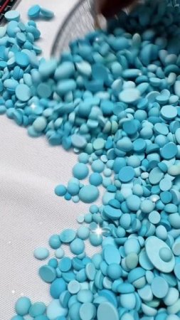 20250717-9 Natural Original Turquoise Cabochon: Geological Elf on the Fingertip