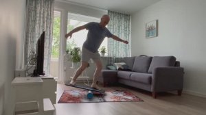 2. Баланс-борд. Side-To-Side. Из стороны в сторону. Серфинг - тренировки на сухую.