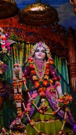 Radha Madhava darshan 2 in Sri Dham Mayapur #mayapur #deities #radhamadhava #shorts