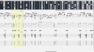 Музыка из фильма Список Шиндлера - Табы и ноты для гитары