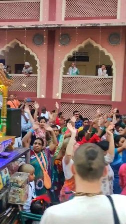 Devotees Dancing in Ecstasy on Harinam #mayapur #dance #harinam #shorts