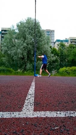 Бокс. Тренировка на улице