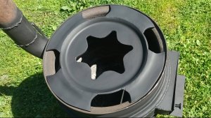 Подставка для сковороды в очаг Казана.