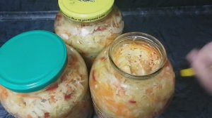 Капустный салат на зиму.