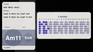 Peaceful Morning Grove Backing Track in Em