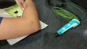 дорисовал коврик 3D ручкой