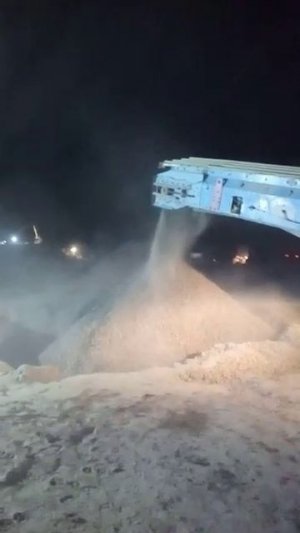 Ночь Улица Фонарь Дробилка Щебень