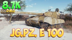 Jg.Pz. E 100 • Сердитый шкаф! - 6 Фрагов 8.7K Урона • Мир Танков