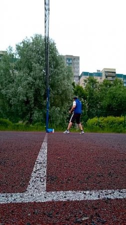 Бокс. Тренировка на улице.