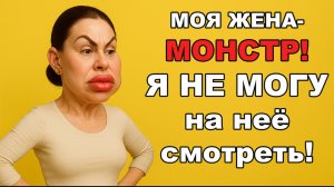 Моя жена - МОНСТР! Я не могу на ней СМОТРЕТЬ!