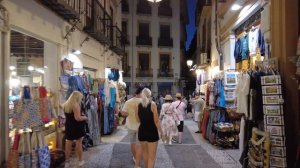 [4k] A walk in GRANADA at night