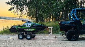 Пляжная тележка JetCart - 4 для больших стоячих гидроциклов и Seadoo SPARK