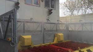 Работа Автоматических дезодорирующих комплексов на снегоплавильных пунктах в Москве