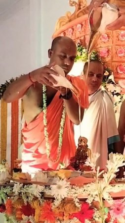 Srila Prabhupad's 127th  Vyasa Puja #mayapur #prabhupada #kirtan #shorts