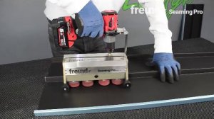 Закатывание Г-фальца при пuомощи фальцезакаточной машинки SEAMING PRO