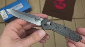 Нож складной Benchmade Osborne 940-1 (чистый карбон) А+++ реплика - обзор