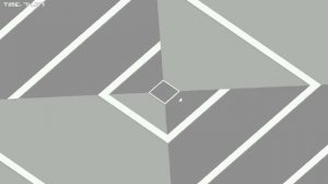 Playing Super Hexagon's evil twin, Super Square (Trailer Part III, 141.5 seconds on Hexagonest)