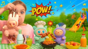 ВЕСЕЛЫЙ ПИКНИК С ЛАБУБУ И ДРУЗЬЯМИ ЛИЯ БУМ Большое летнее приключение - Видео для детей