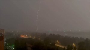 ⛈️«Желтый» уровень опасности из-за грозы объявлен в Московском регионе с 19 по 20 июля⛈️
