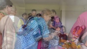 Prabhupad's 127th Vyasa puja celebration in Mahavan, Mayapur