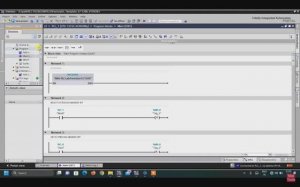 7 Сортировка коробок по высоте. LAD программирование управления. (Factory I/O+Siemens TIA Portal)