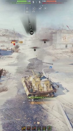Сердитый шкаф! • Jg.Pz. E 100 - 6 Фрагов 8.7K Урона #shorts #wot #JgPzE100 #миртанков