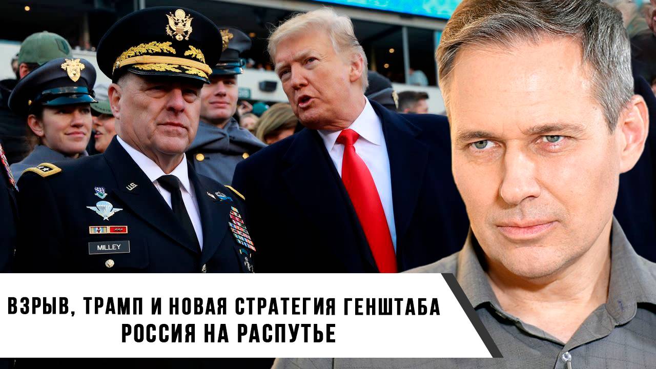 Александр Артамонов | Взрыв, Трамп и новая стратегия Генштаба Россия на распутье