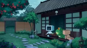 a peaceful rainy day calm your anxiety relaxing music - lofi hip hop mix - aesthetic lofi