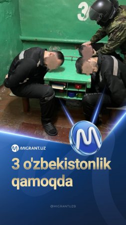 3 o'zbekistonlik qamoqda