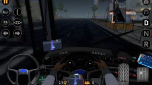 катаемся по дубаю в игре Bus simulator:EVO