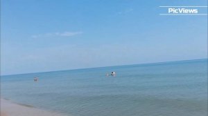 Анапа пляж Витязево сегодня 18 июля 2025. Море, погода в Анапе сейчас. Есть ли мазут на пляжах Анапы