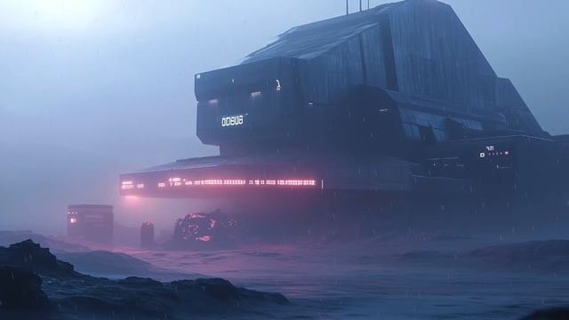 LUNAR RUIN 1 Hour Sci-fi Ambient Music for Deep Work