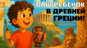 История без скуки: Древняя Греция для детей | Творчество, мифы, искусство!