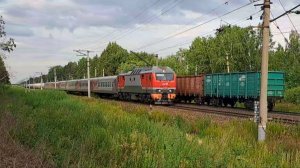 ПРОВОЖАЮ и ВСТРЕЧАЮ ПАССАЖИРСКИЕ, ГРУЗОВЫЕ ПОЕЗДА!