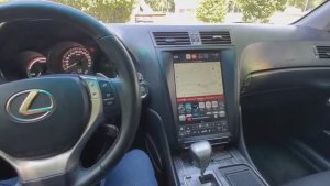 Отзыв нашего клиента — Lexus GS 2004–2011 магнитола в стиле тесла