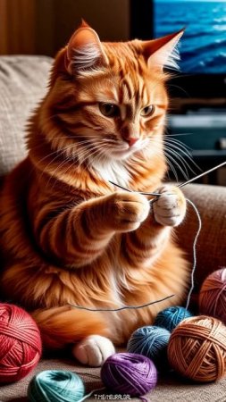 Веселые котики №405