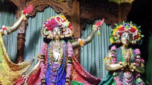 Celebration of Citradevi's appearance day in Mayapur Chandrodaya Mandir, 2023
