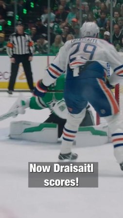 Hyman Mic'd Up for Draisaitl's Opening Goal