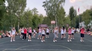 Торжественная линейка закрытия 2 лагерной смены