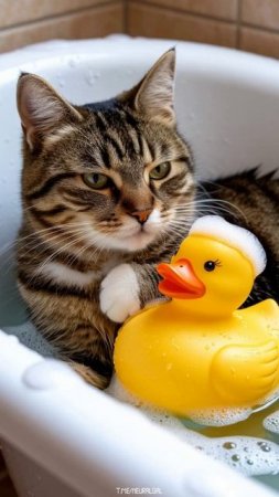 Веселые котики №407