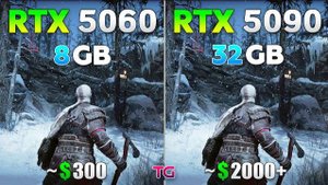 RTX 5060 vs RTX 5090 - How Big is the Difference?