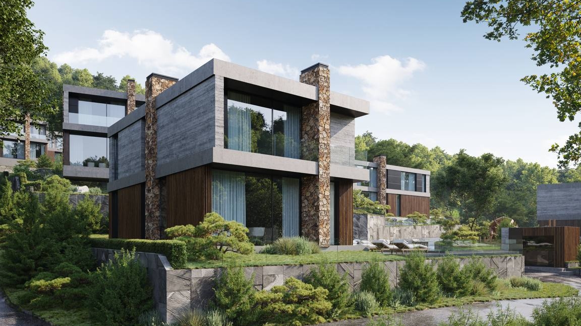 Старт продаж нового премиального коттеджного поселка по дороге на Красную Поляну. смотреть онлайн