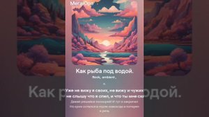 Как Рыба Под Водой.