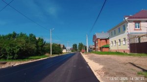 Мышино новый асфальт в Йошкар-Ола июль 2025