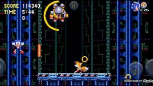 финал битва метал  Соник !!! прохождение 3 потом накзл проходим