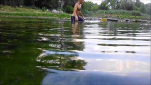 Малый  в речке.  17  июля    🥽💦