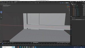 Урок № 14 Стены Рендер комнаты. Стены. Телевизор.