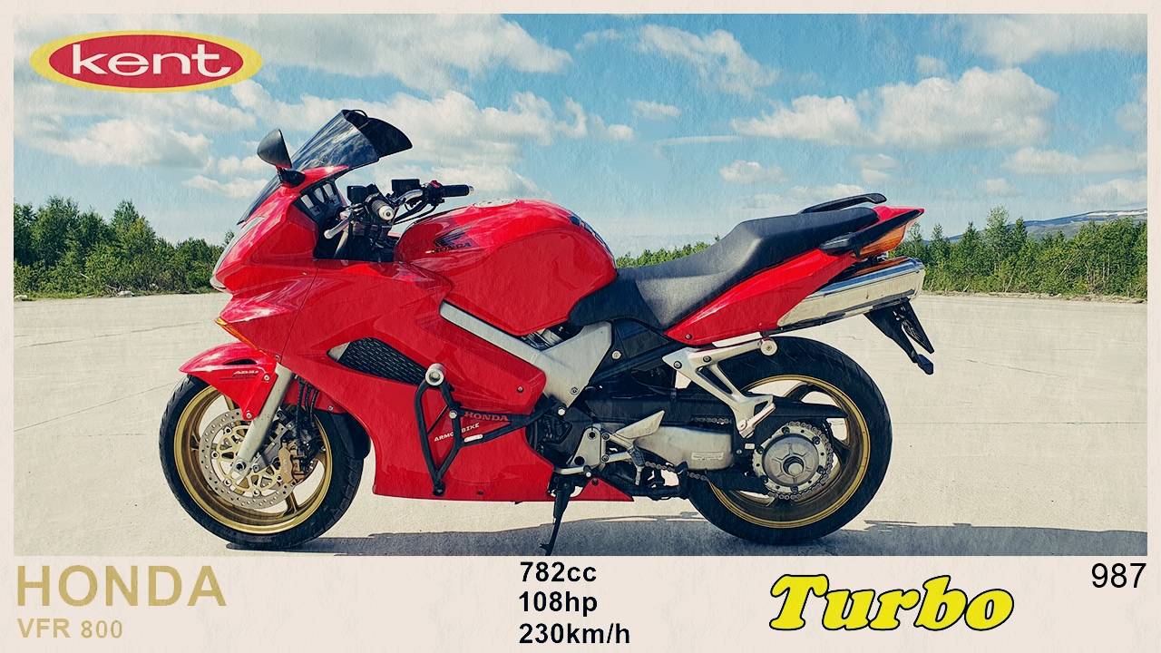 HONDA VFR800 | Как выглядит 20-ти летний Японец?!